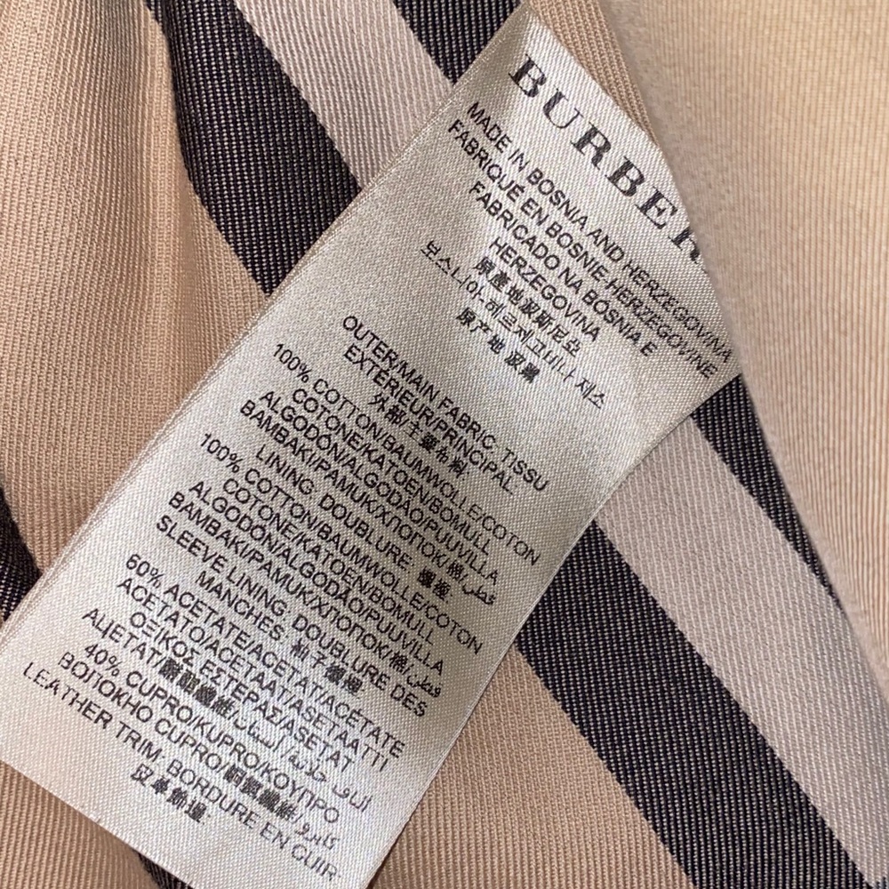 Burberry trench coach with leather details - Picture 10 of 12